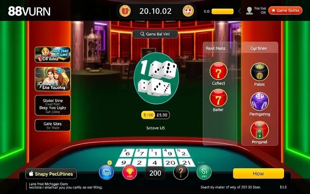 Giao diện sicbo 88Vin Giao diện sicbo 88Vin